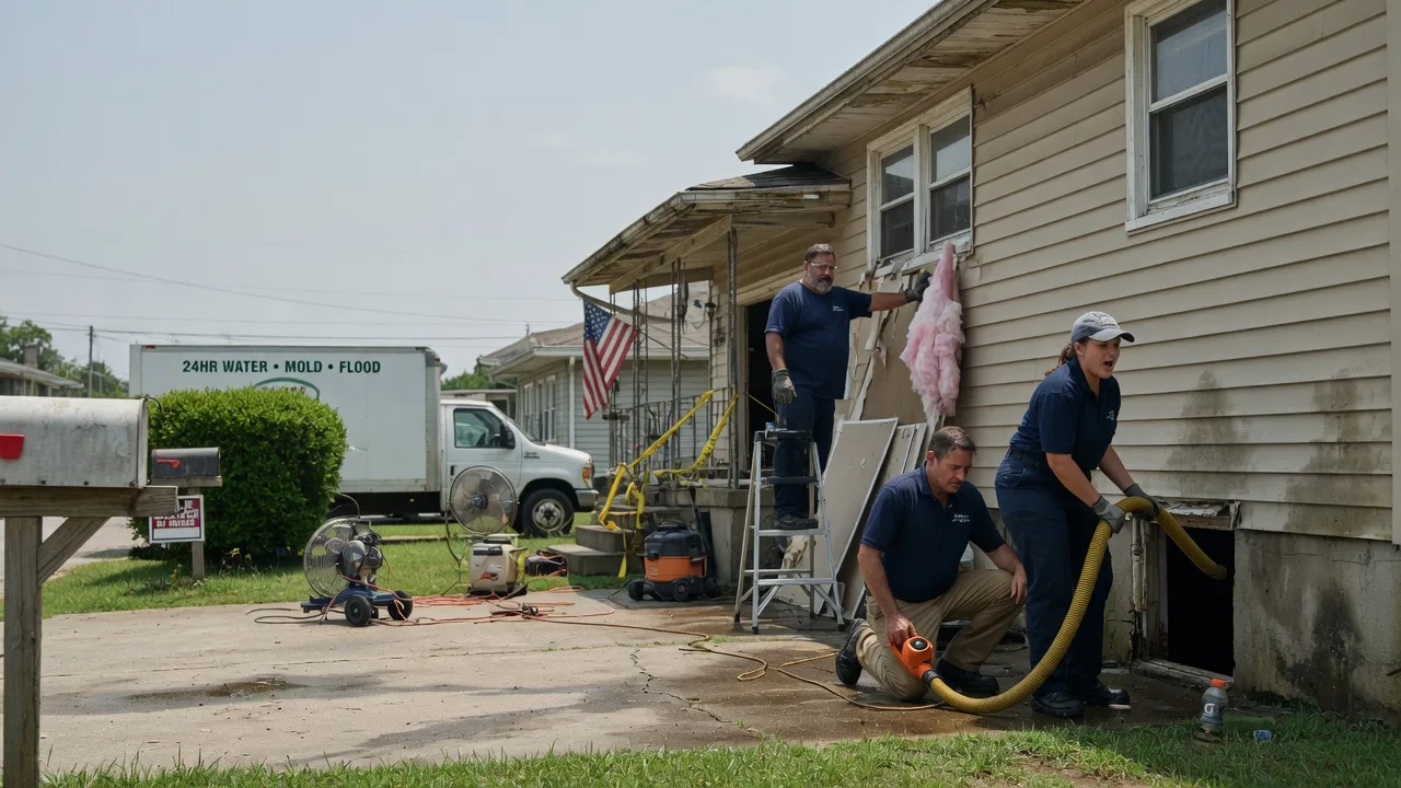 Water Damage Repair in Hamburg, IA near me